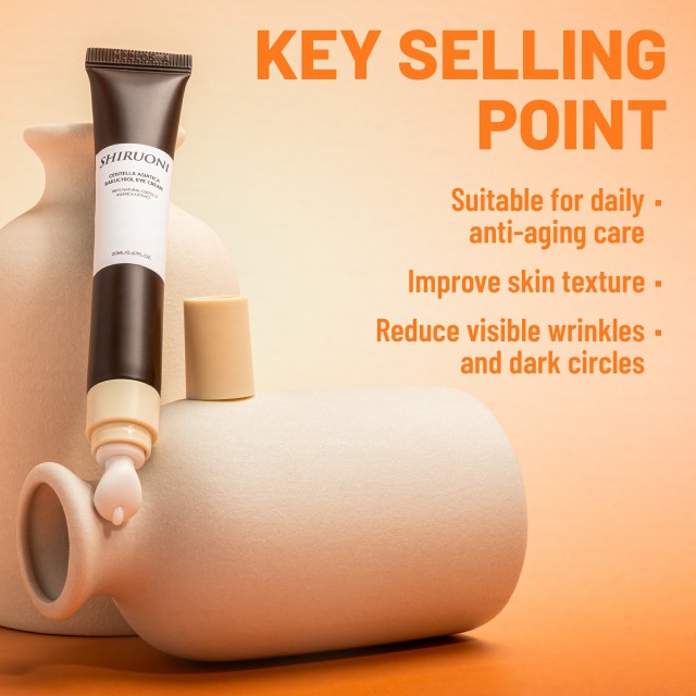 Gentle Centella Asiatica Eye Cream Low Irritation Formula