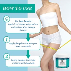 Custom anti-cellulite cream for thighs and arms