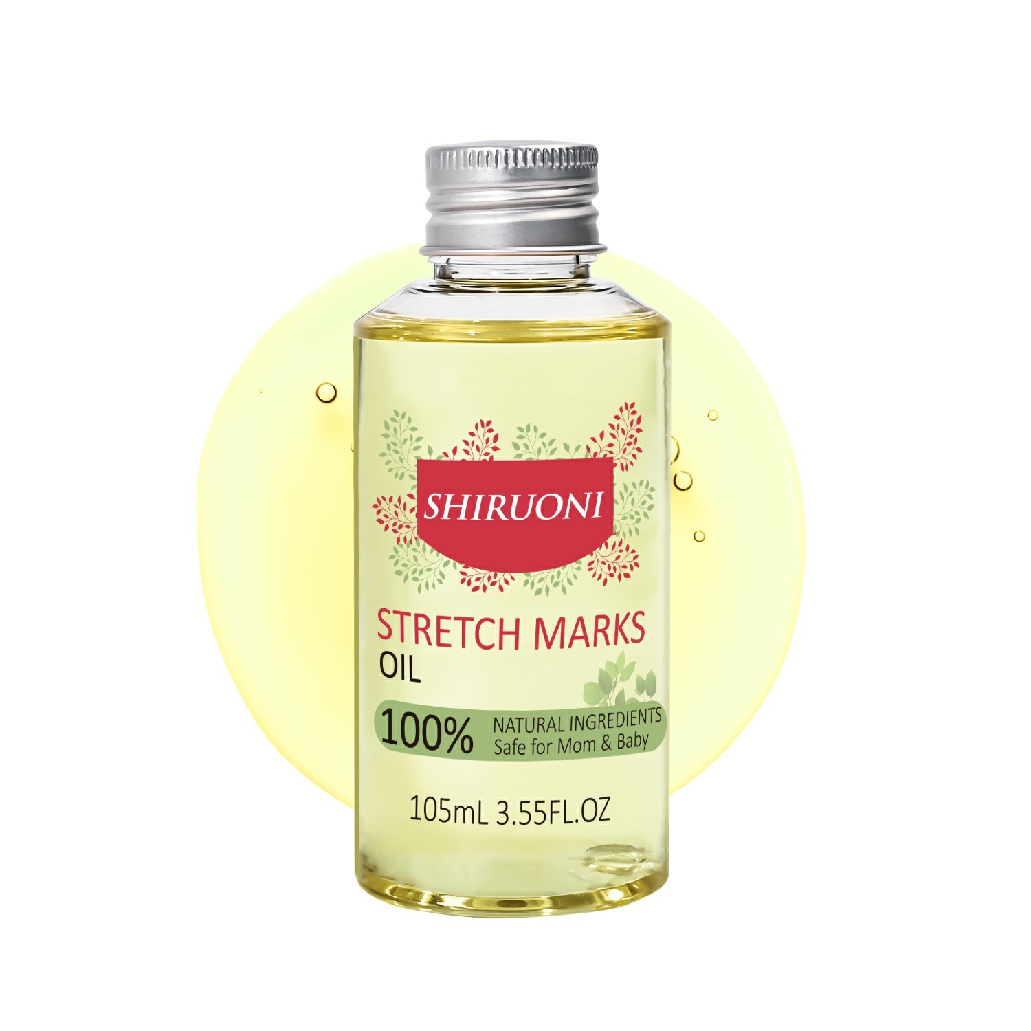 pregnancy stretch marks oil oem private label packaging