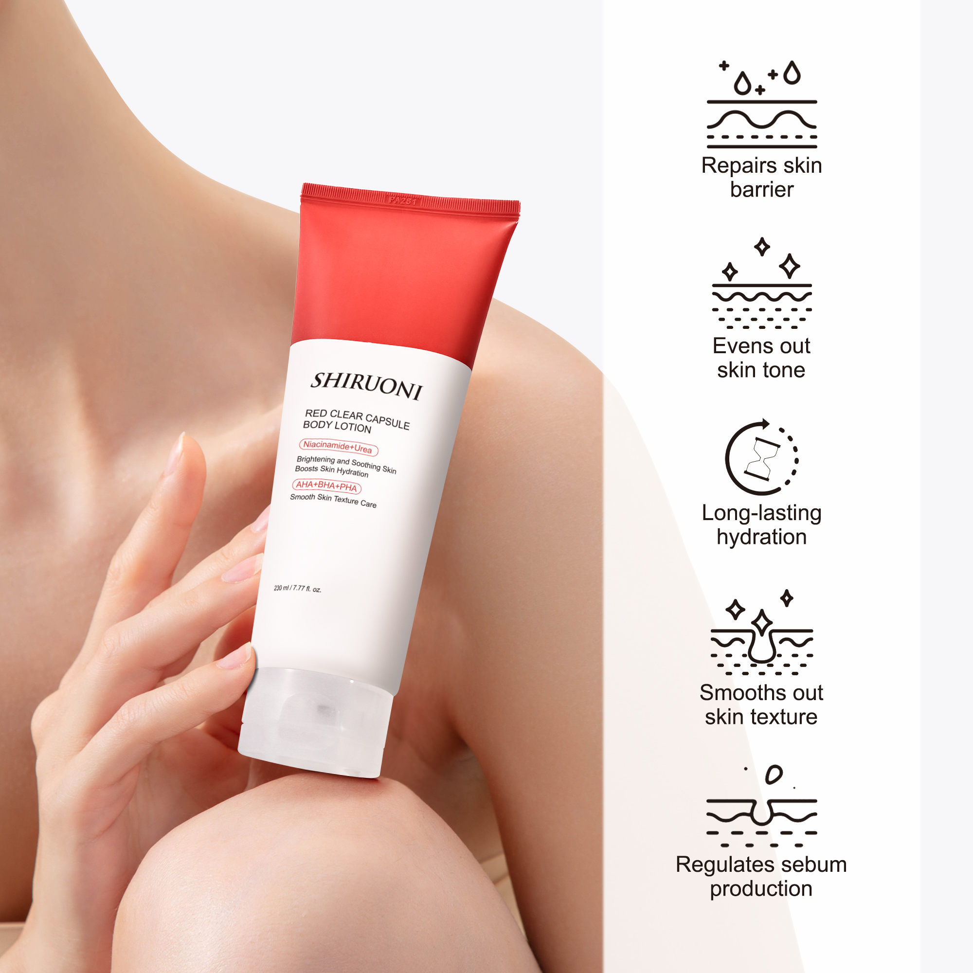 private label body lotion lightening bulk supplier