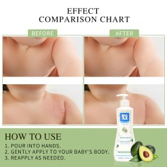 baby avocado lotion gentle safe hydrating body care factory