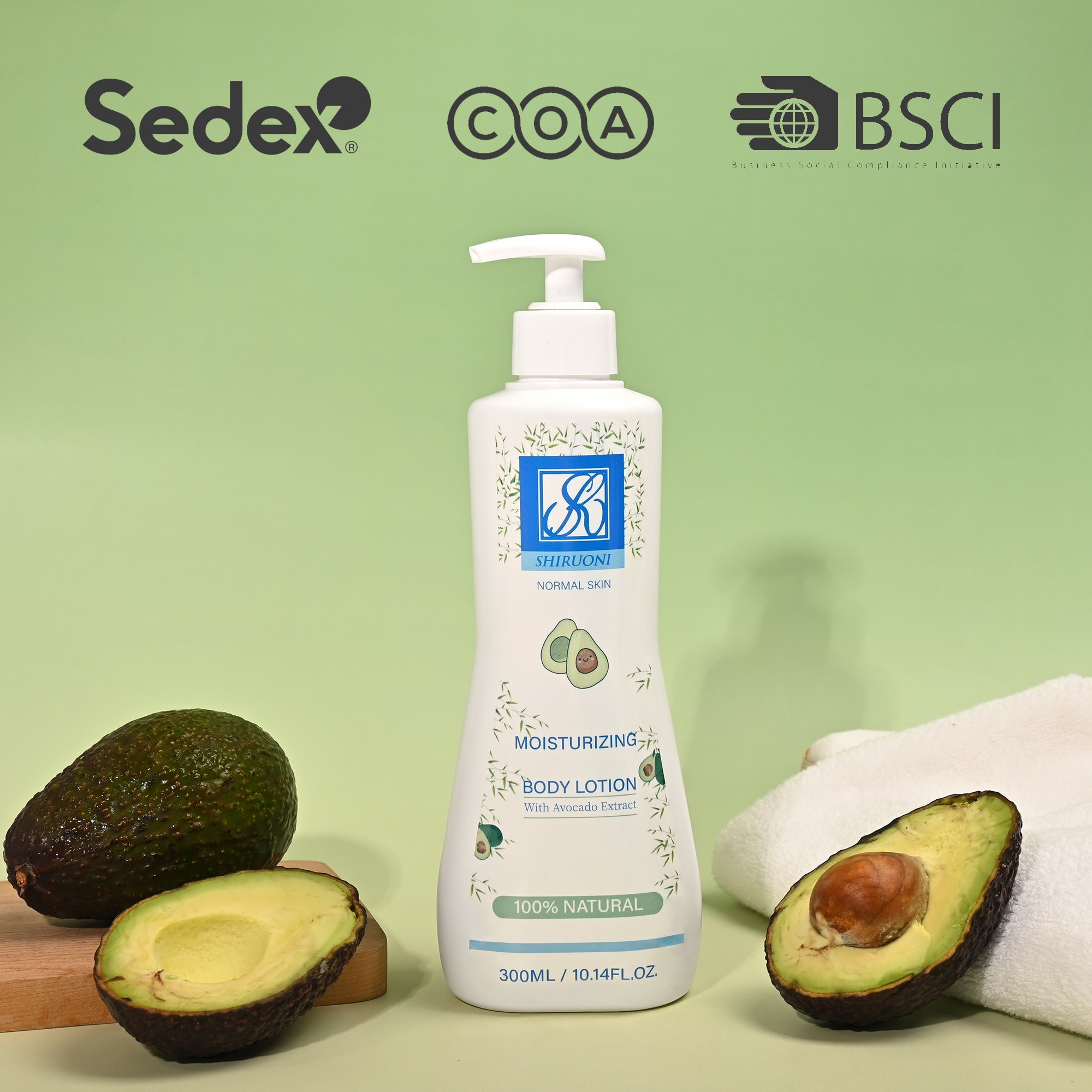 bulk avocado body lotion manufacturer oem private label customize
