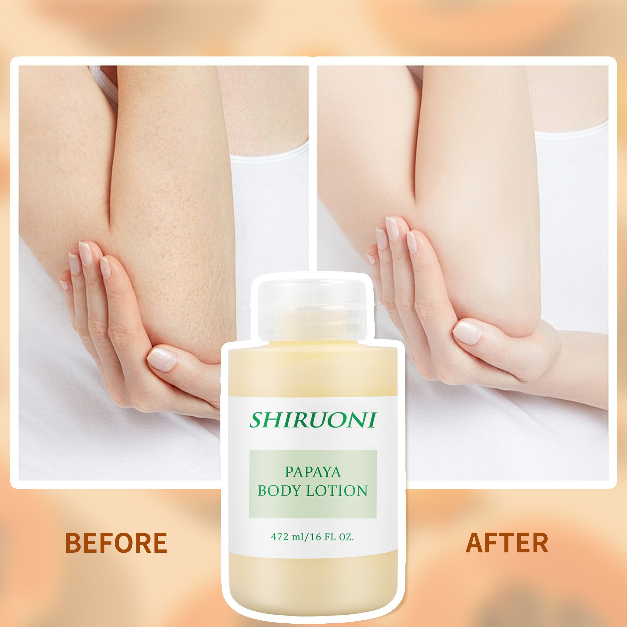 Renew Body Lotion Exfoliation & Skin Brightening Results