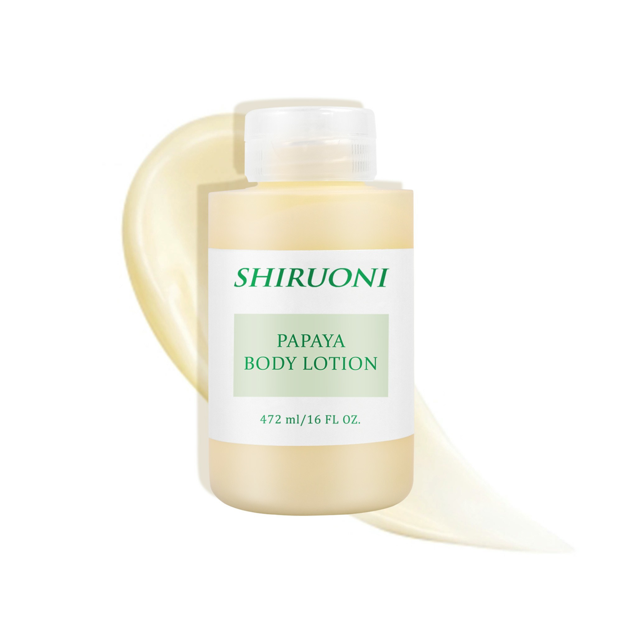 Lightweight Hydrating Papaya Extract Body Lotion Texture