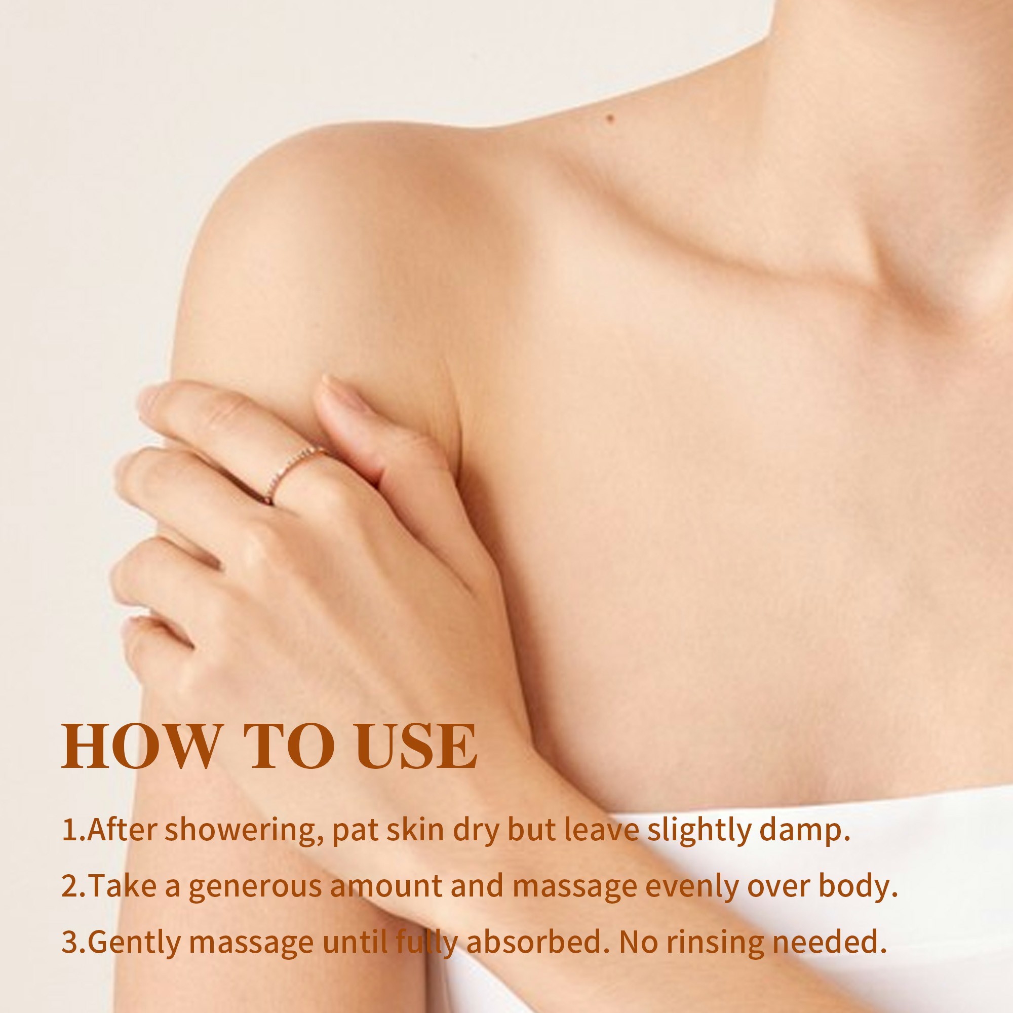How to Apply Papaya Body Lotion OEM Factory Supply