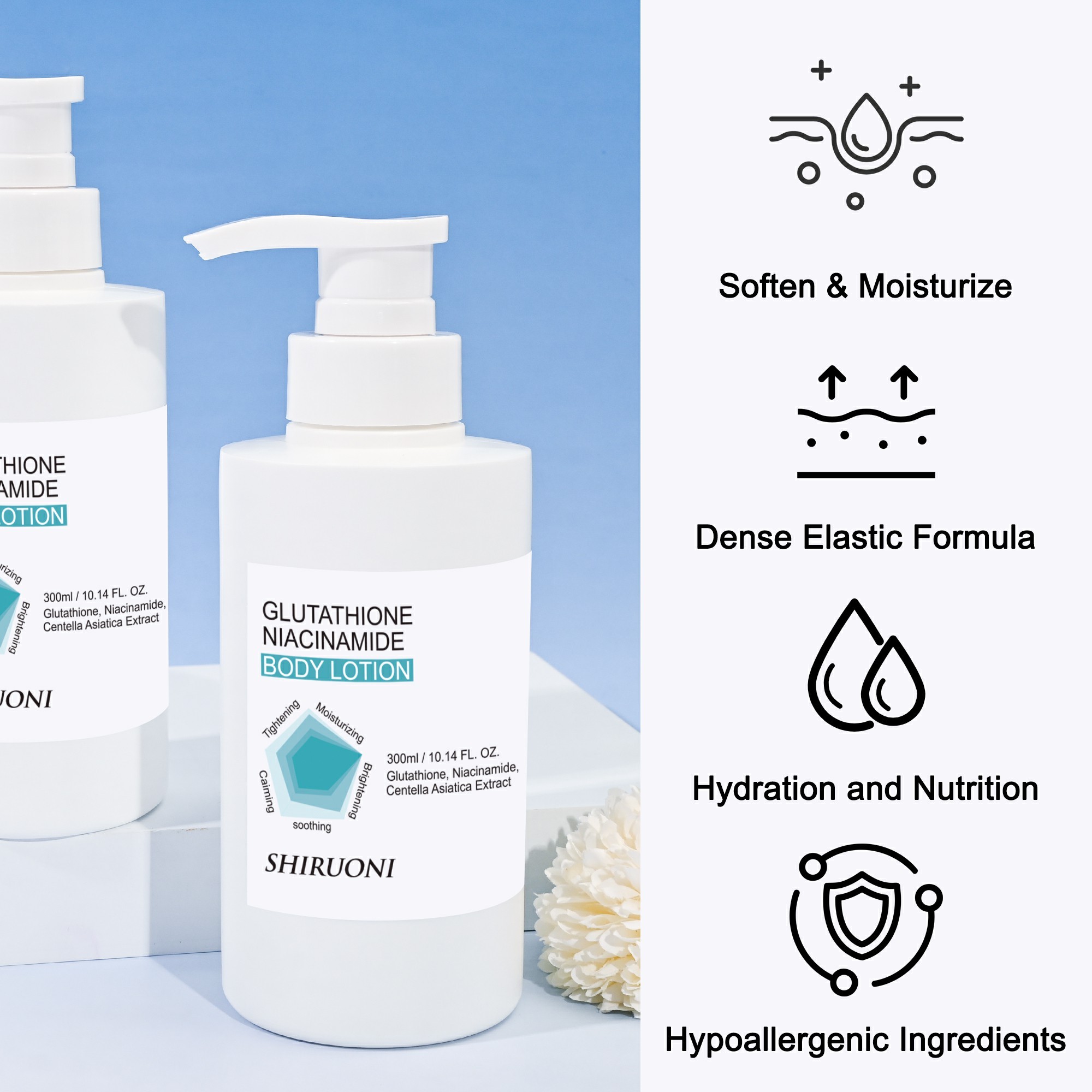 private label brightening body lotion wholesale