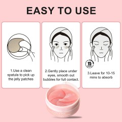 Brightening hydrogel under eye patches private label