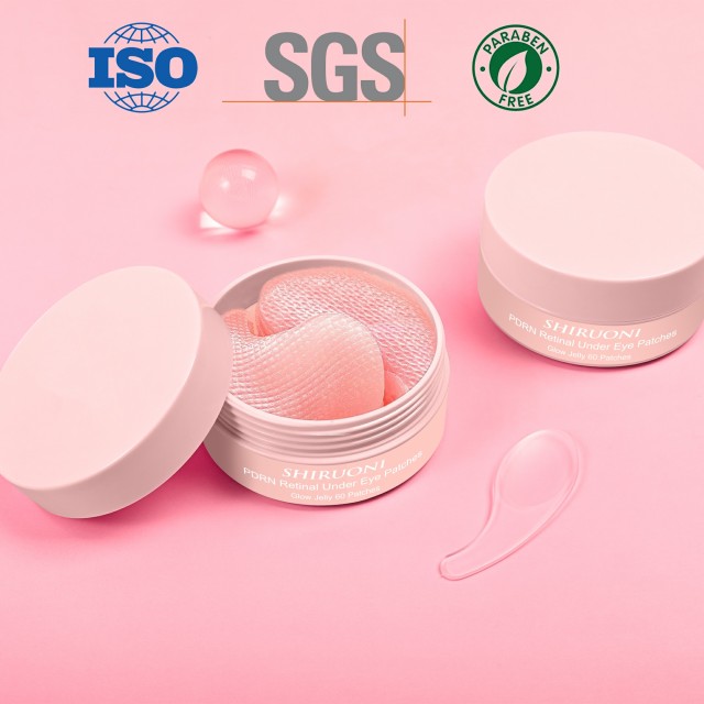 Custom collagen gel eye pads OEM skincare factory