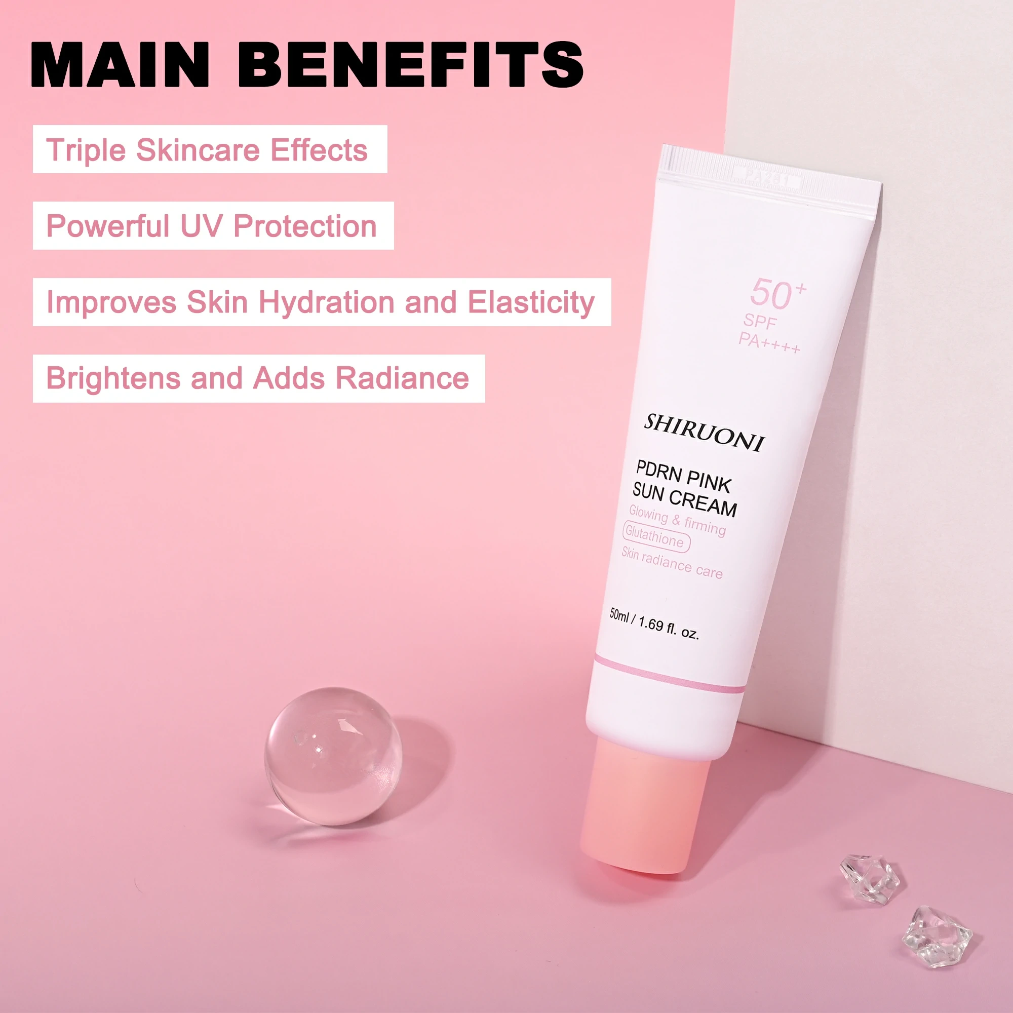 Radiance sunblock with Niacinamide OEM manufacturer