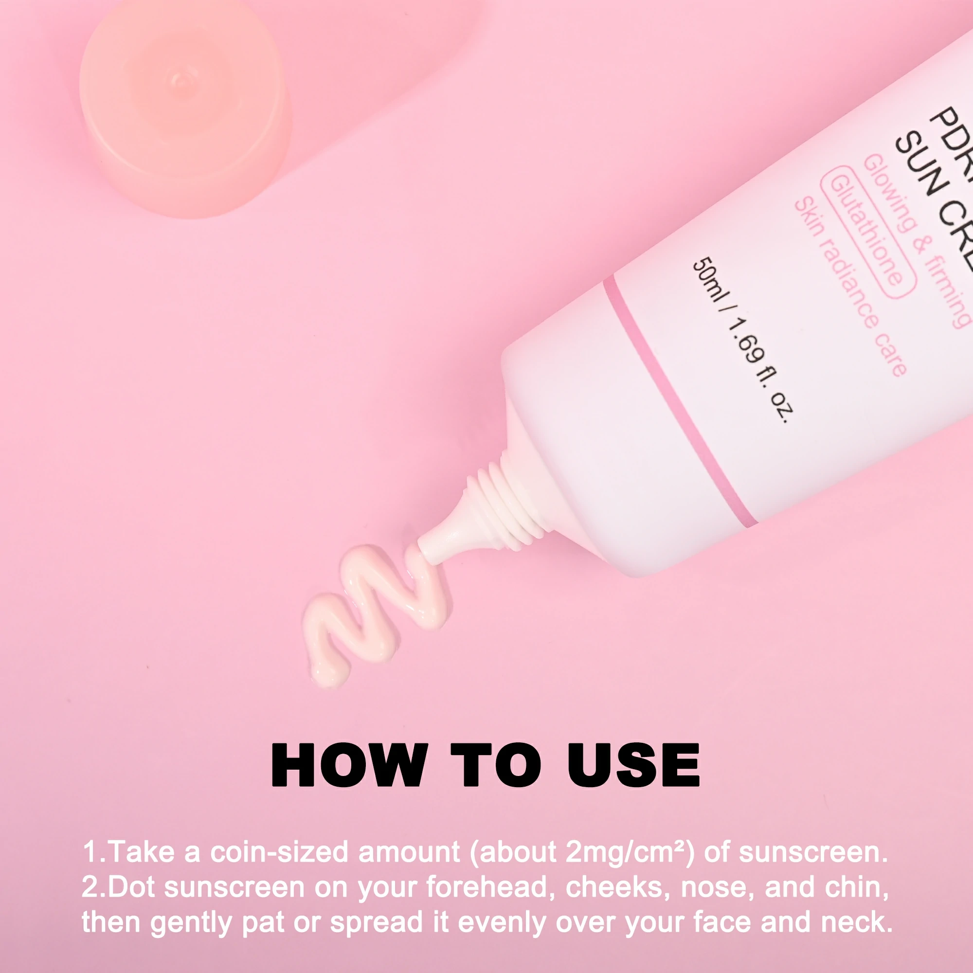 Brightening sunscreen with Glutathione and Niacinamide