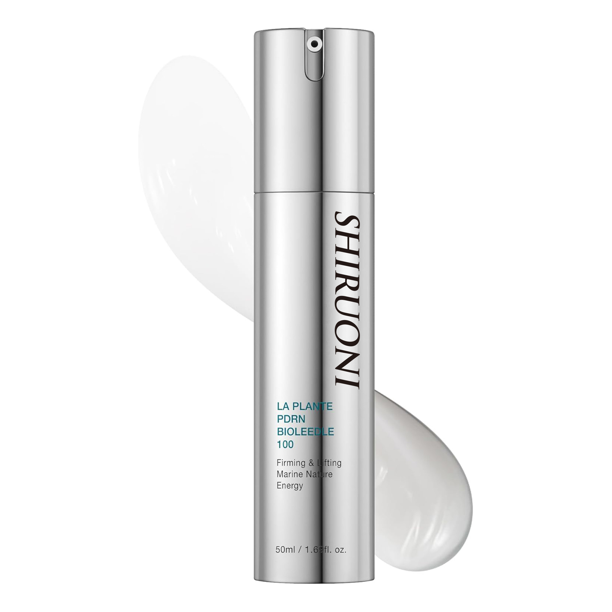 Plante PDRN Hyaluronic Bioleedle Serum bottle with vegan reedle technology