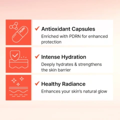 Radiance-boosting cream with Glutathione and niacinamide for skincare brands