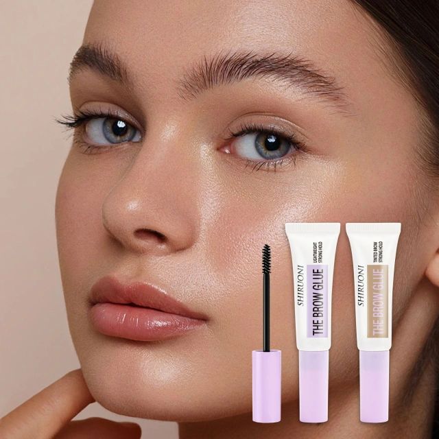 custom tinted brow gel brown grey clear