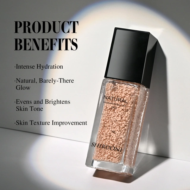 oem liquid foundation factory china:
Intense hydration and skin nourishment
Evens and brightens skin tone
Improves texture and radiance
Creates a natural, barely-there glow