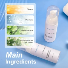 gentle hydrating face wash private label: Glycerin
Panthenol
Madecassoside
CamelliasinensisLeaf Extract
