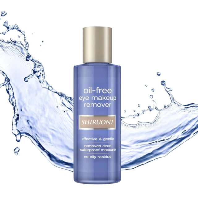 Oil-free eye makeup remover: Perfect for contact lens wearers and sensitive skin types, leaving the eye area clean, soft, and refreshed.