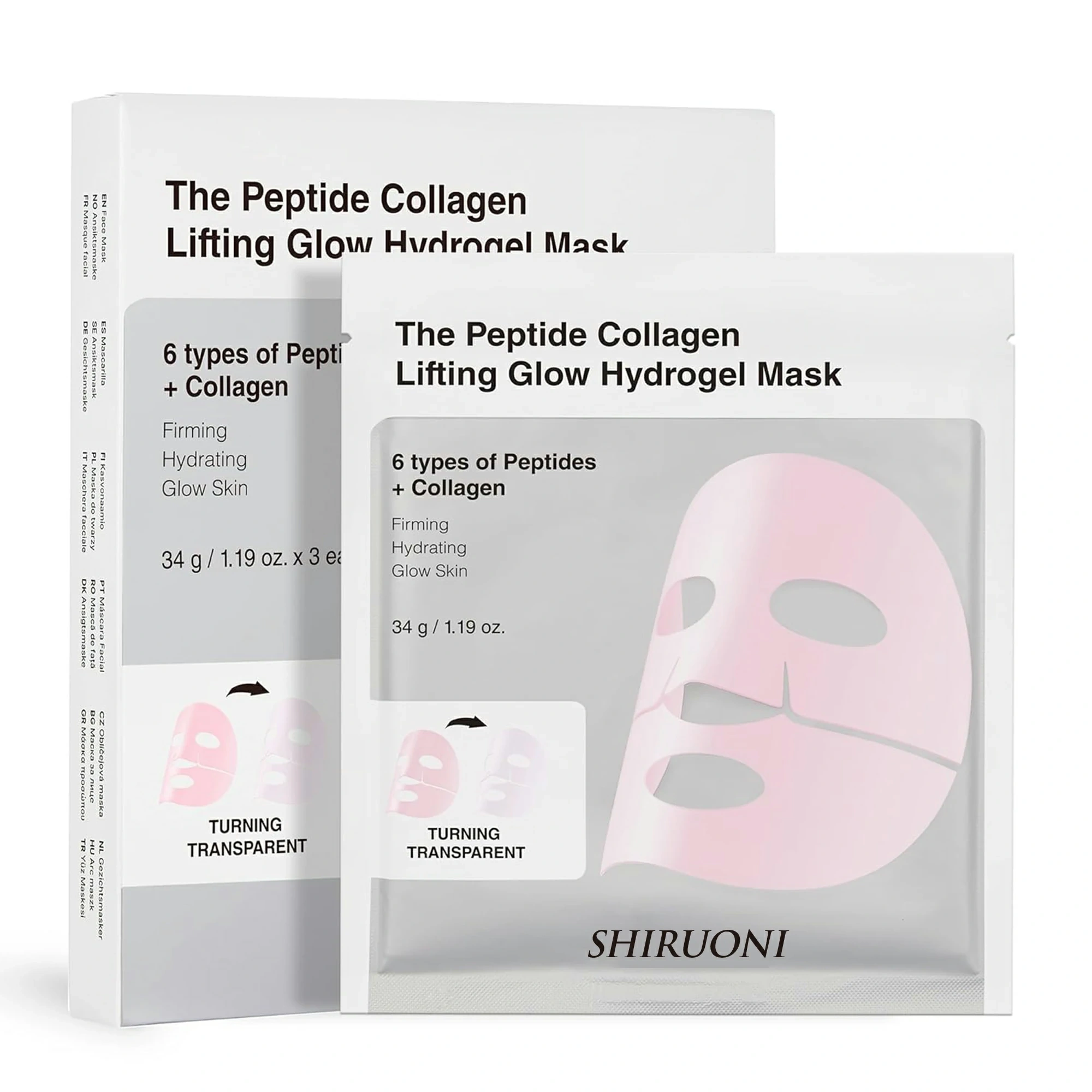 peptide collagen hydrogel mask oem factory