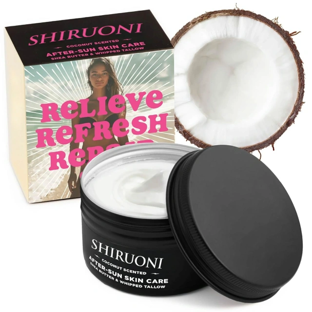 after sun cream tallow based skin care oem private label manufacturer
