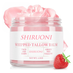 whipped tallow cream smooth texture with honey and tallow
