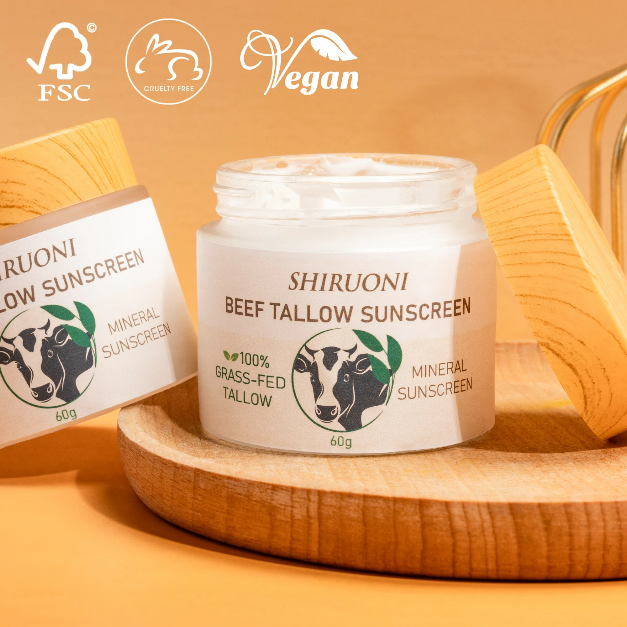 beef tallow moisturizing sunscreen OEM manufacturer