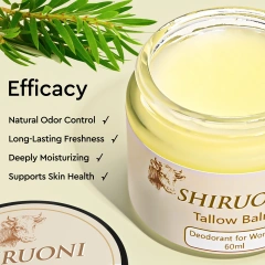 tallow deodorant balm oem private label manufacturer
