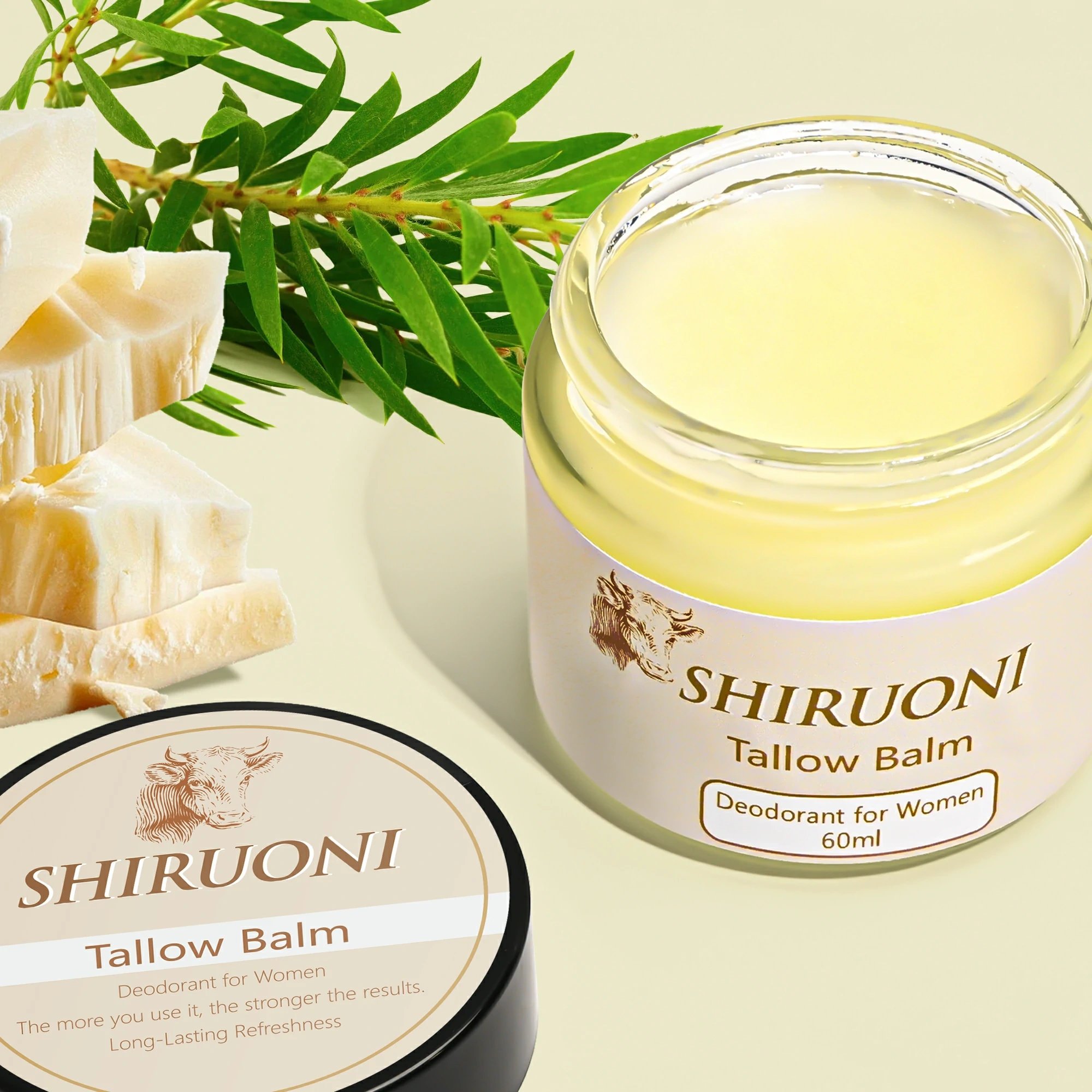 tallow deodorant balm oem private label manufacturer