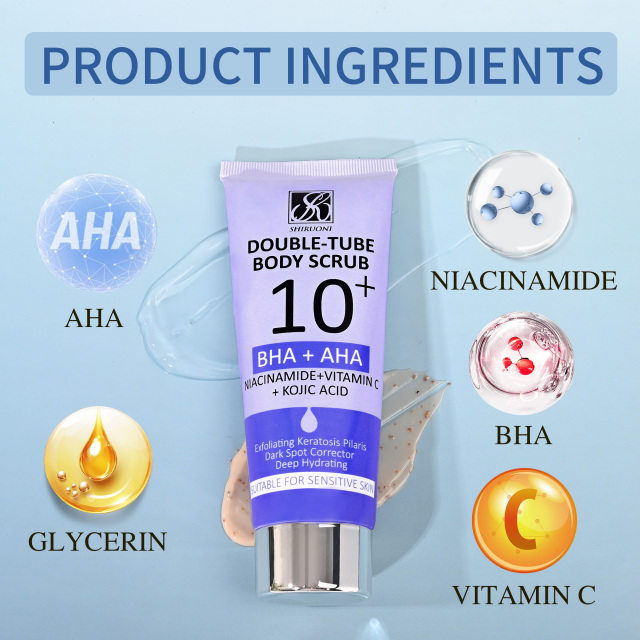 Double-Tube Body Scrub
