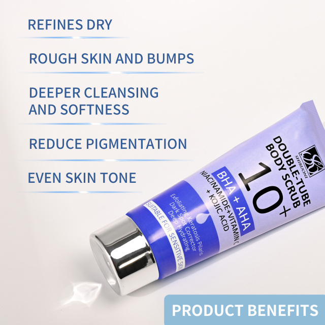 Double-Tube Body Scrub
