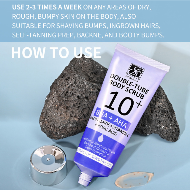 Double-Tube Body Scrub