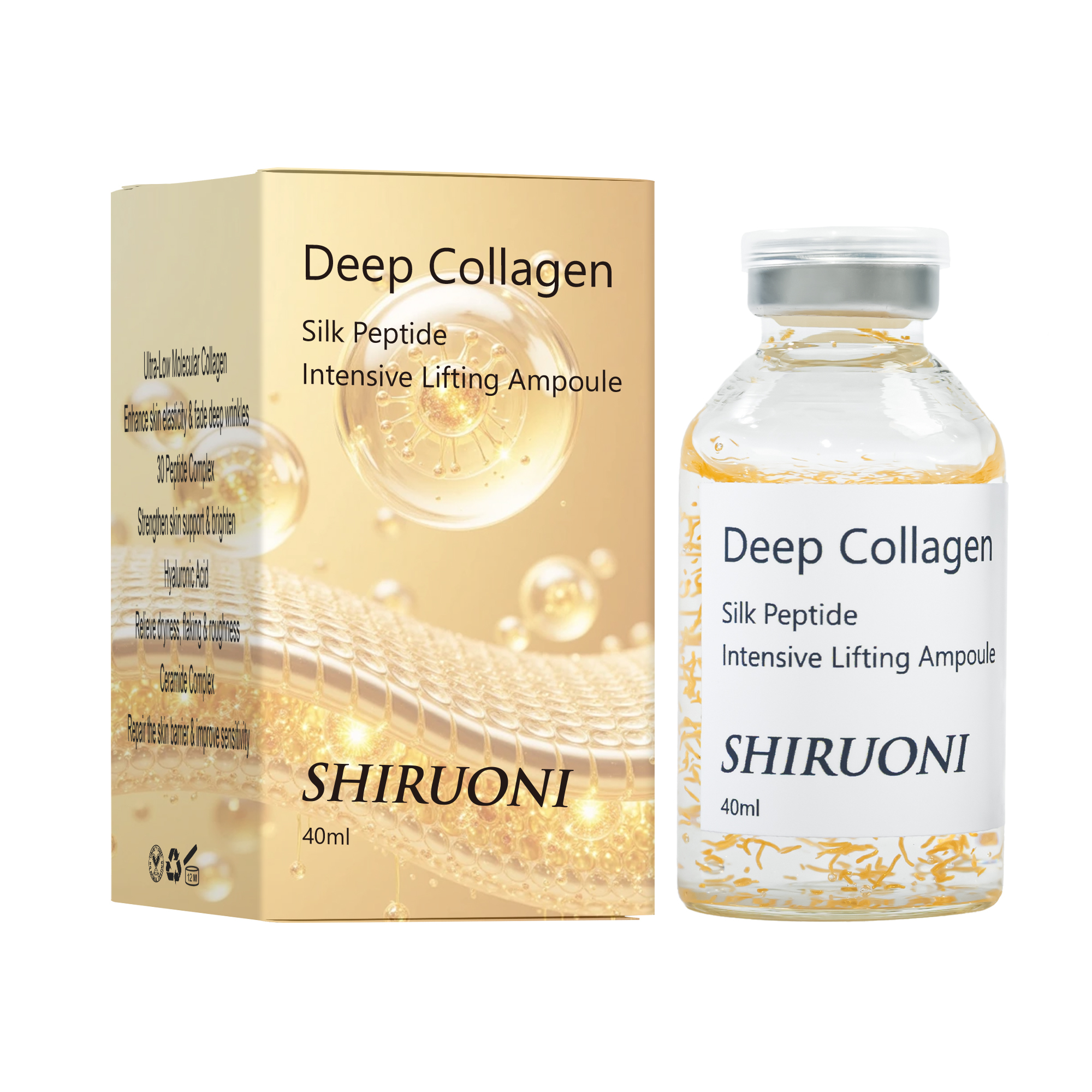 Deep Collagen Silk Peptide Intensive Lifting Ampoule Serum