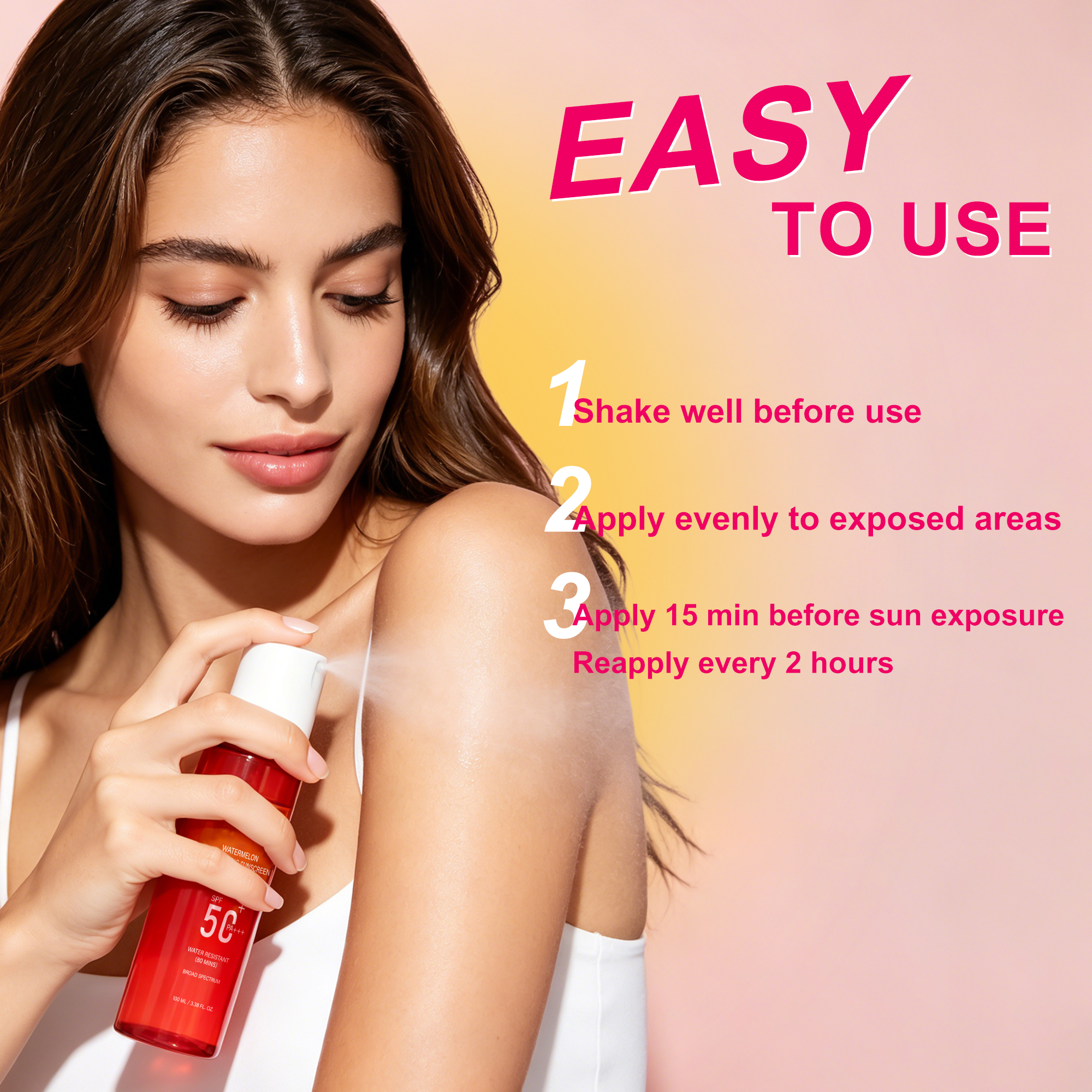 Water Sunscreen Spray
