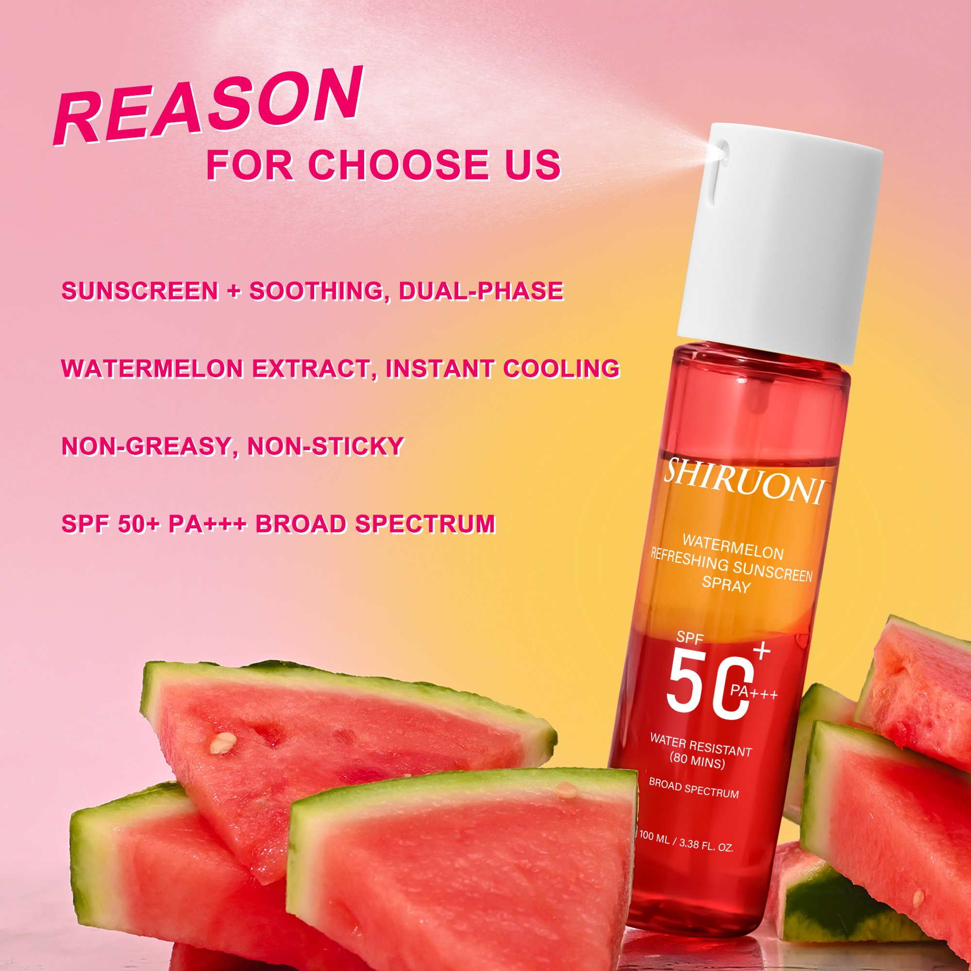 Water Sunscreen Spray