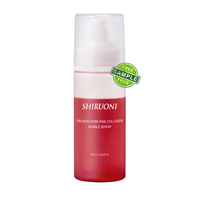 Salmon PDRN Pink Collagen Bubble Serum