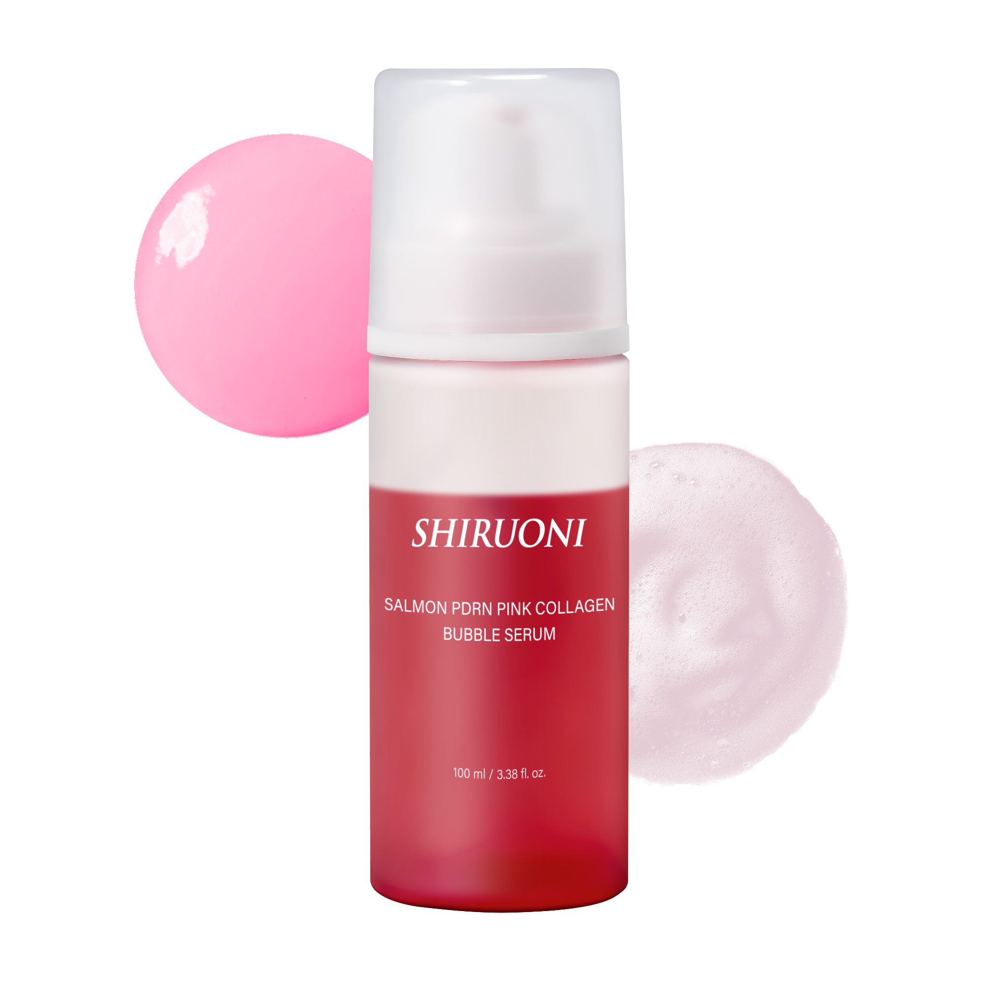 Salmon PDRN Pink Collagen Bubble Serum