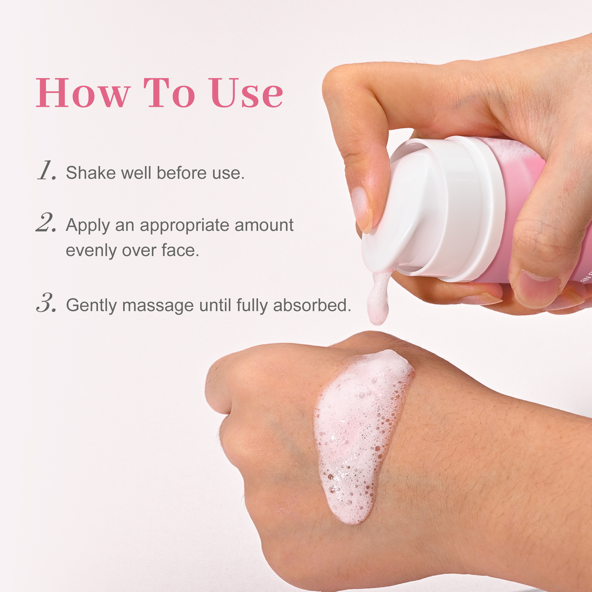 Salmon PDRN Pink Collagen Bubble Serum