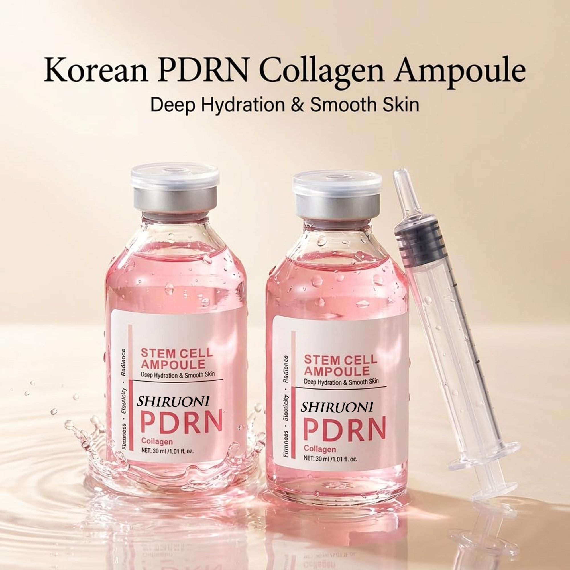 PDRN Collagen Microneedle Stem Cell Ampoul