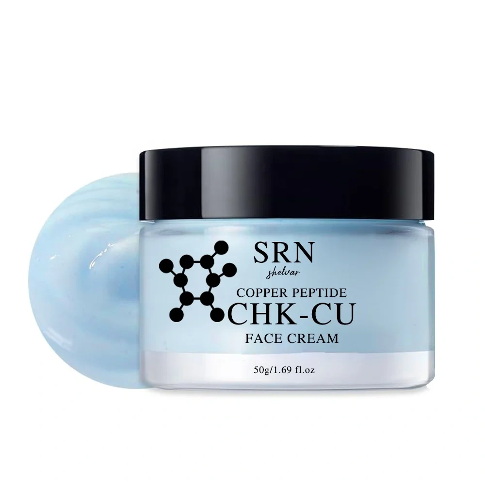 GHK-CU Blue Copper Peptide Face Cream, Anti-Aging & Firming