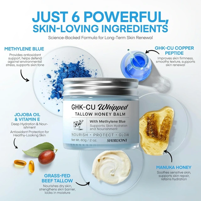 ghk-cu tallow balm oem private label manufacturer
