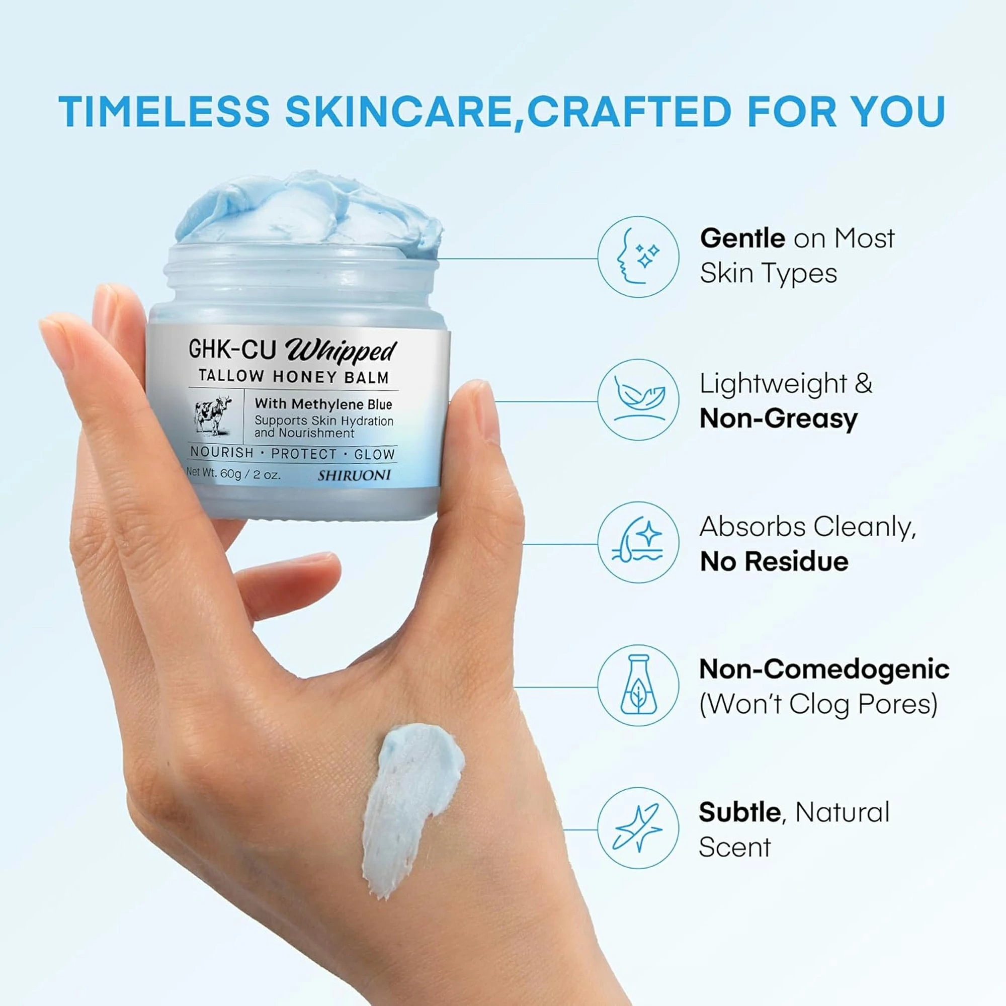ghk-cu tallow balm oem private label manufacturer
