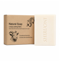 Natural Soap, Enriched with Goat Milk & Soya