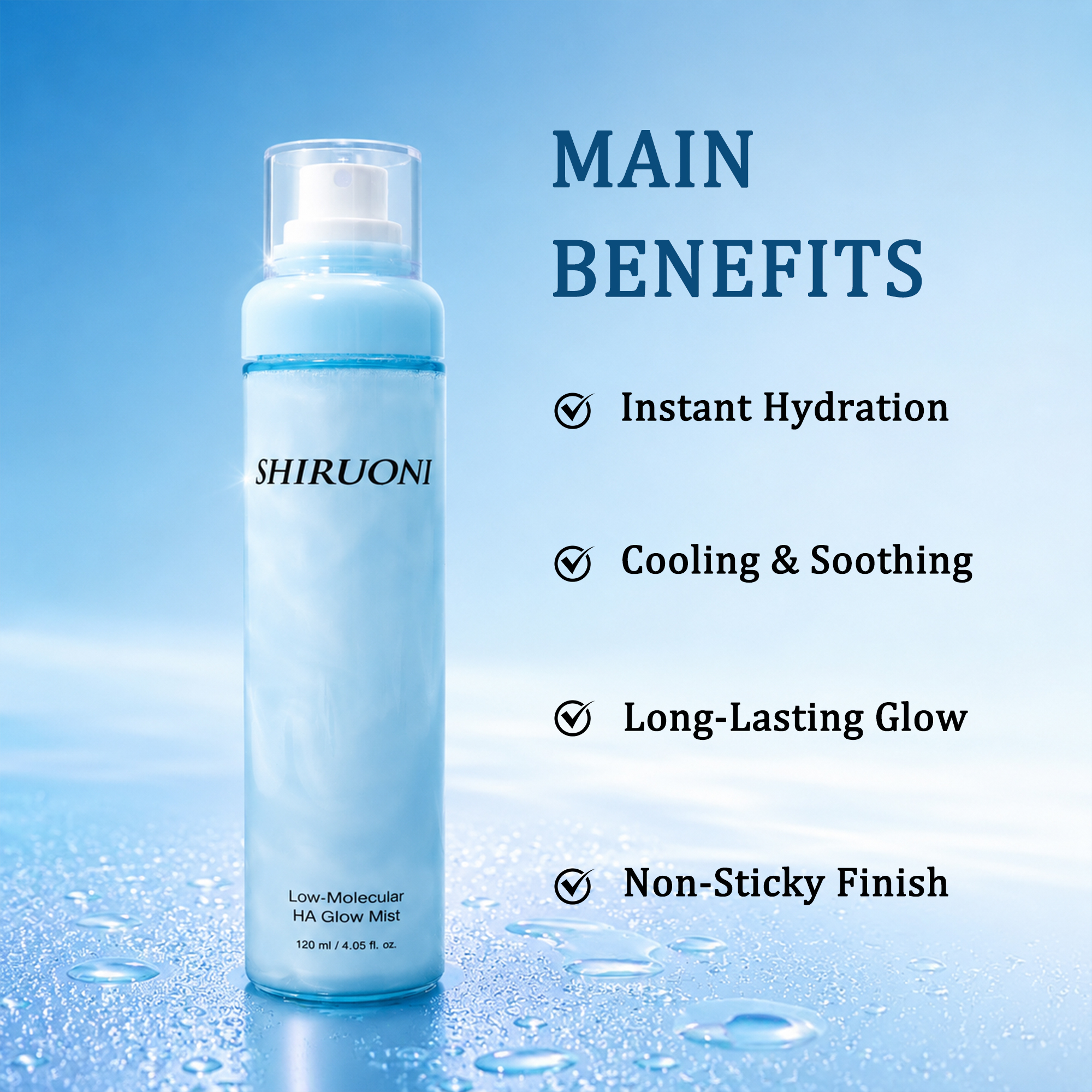 Low-Molecular HA Glow Mist