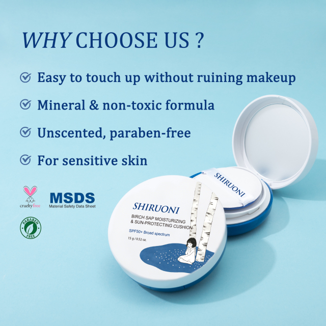 Birch Sap Moisturizing & Sunscreen Cushion
