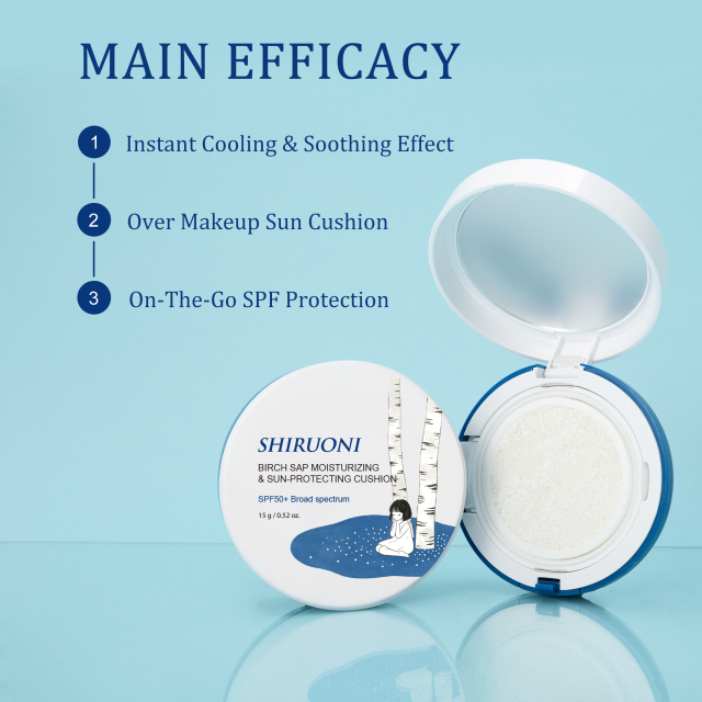Birch Sap Moisturizing & Sunscreen Cushion