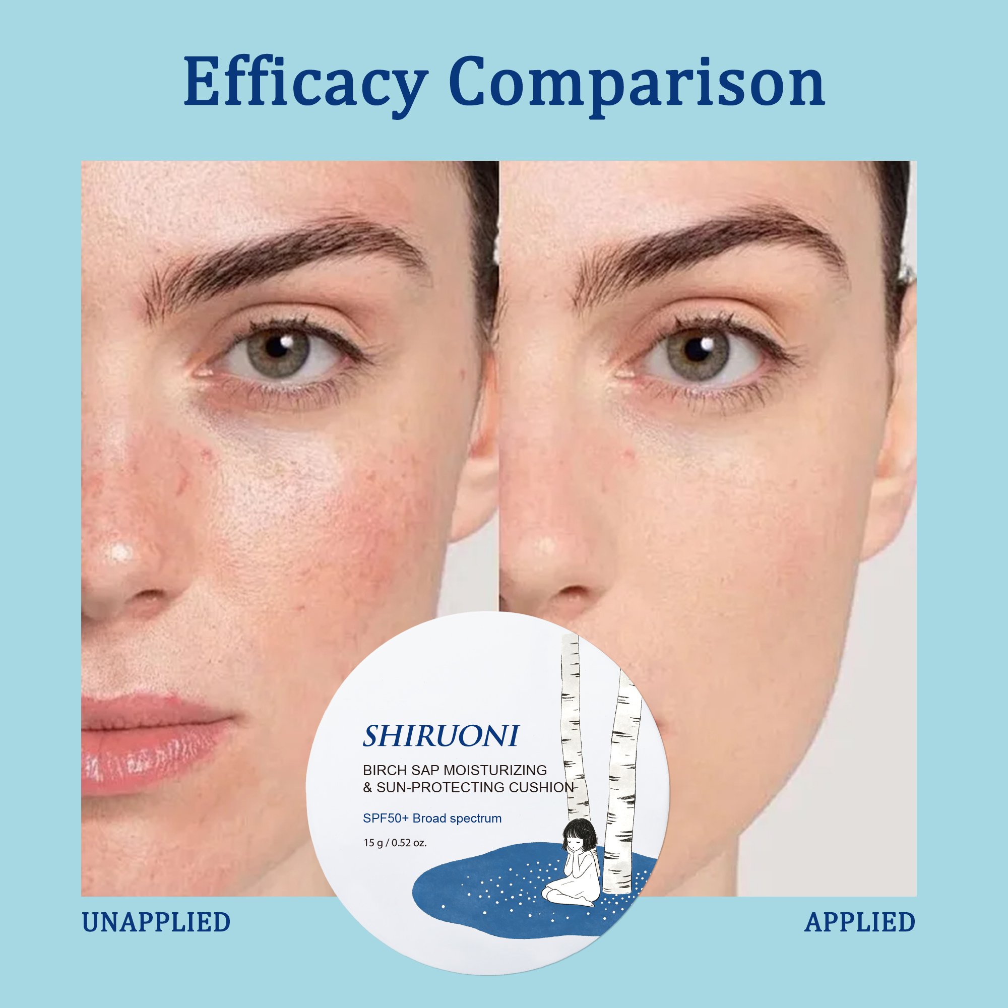Birch Sap Moisturizing & Sunscreen Cushion