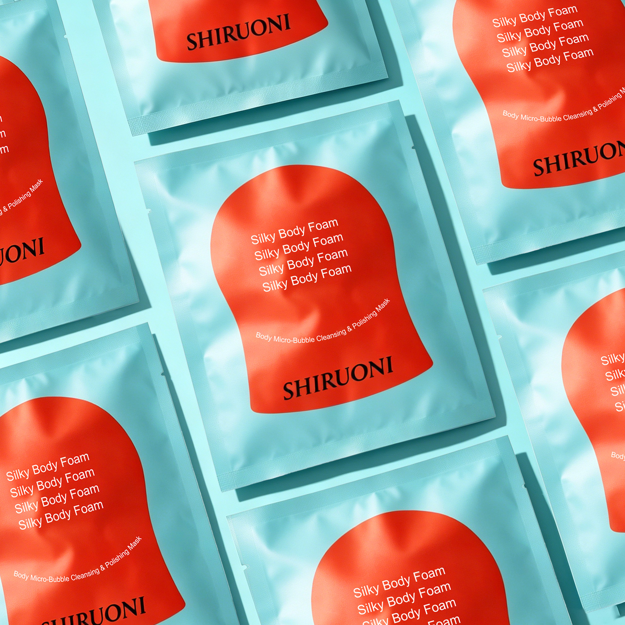 Silky Body Foam / Body Micro-Bubble Cleansing & Polishing Mask
