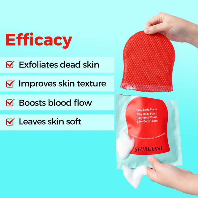 Silky Body Foam / Body Micro-Bubble Cleansing & Polishing Mask