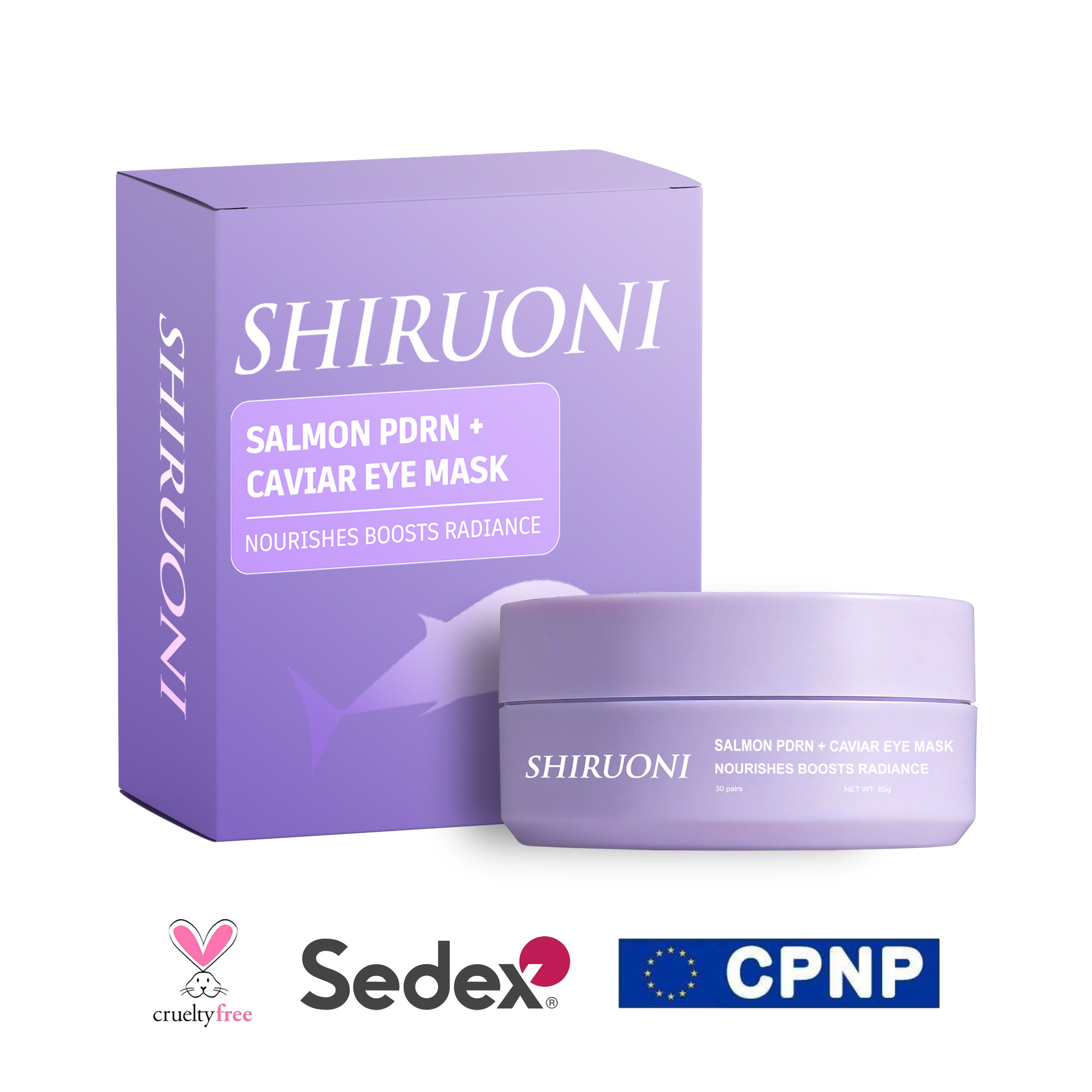 Salmon PDRN + Caviar Eye Mask