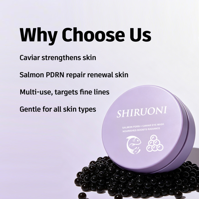 Salmon PDRN + Caviar Eye Mask