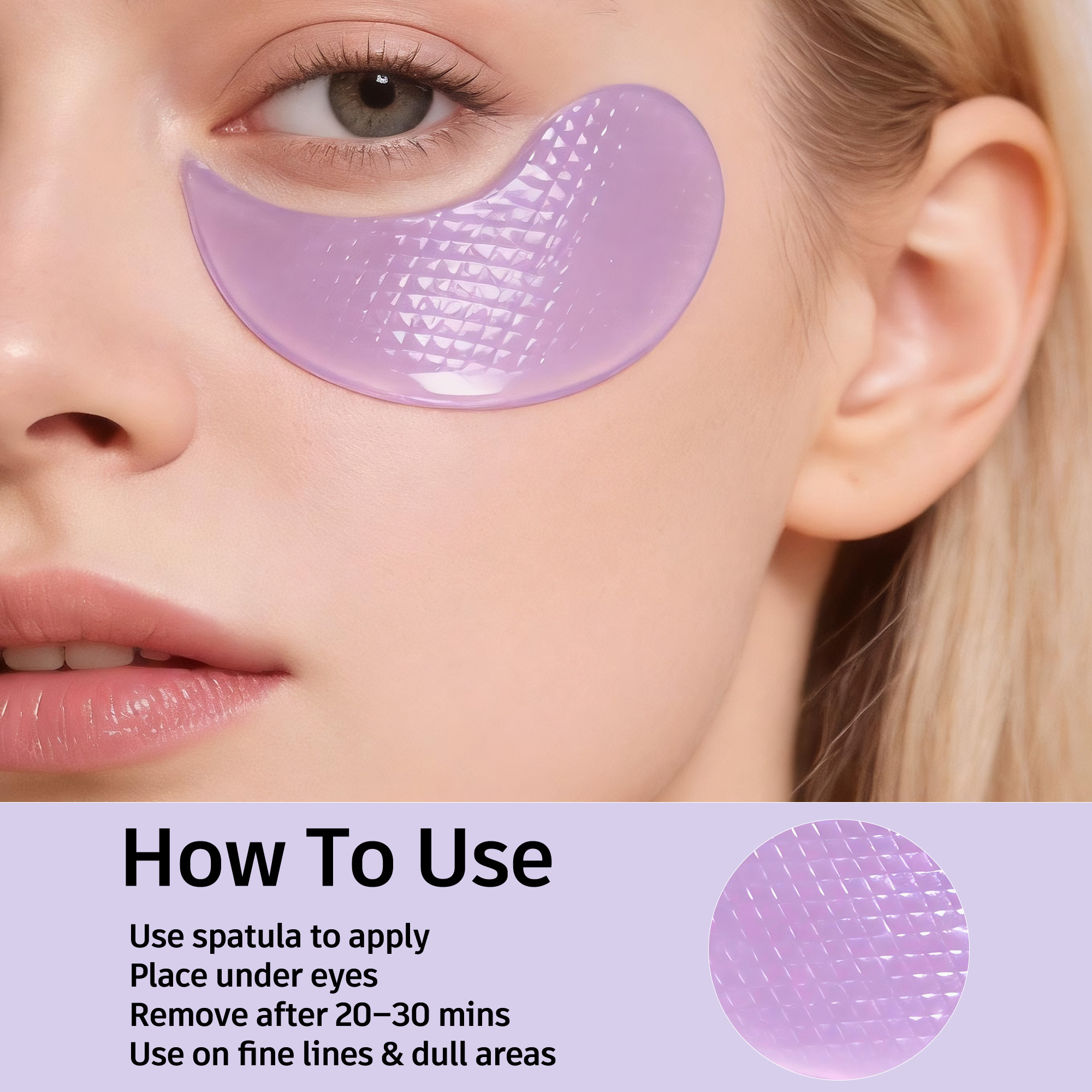 Salmon PDRN + Caviar Eye Mask