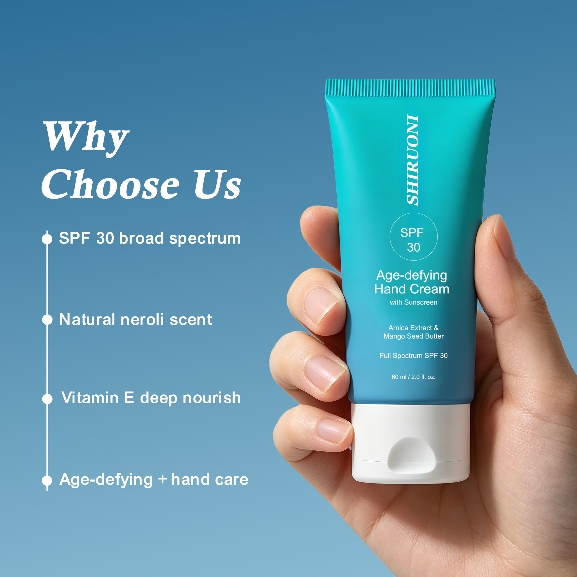 Age-defying Hand Cream with Sunscreen SPF30